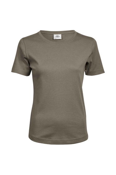 Tee Jays Womens/Ladies Interlock T-Shirt - Clay