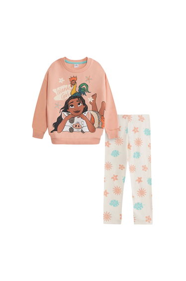 Moana Girls Sweatshirt & Jogging Bottoms Set - Multicoloured