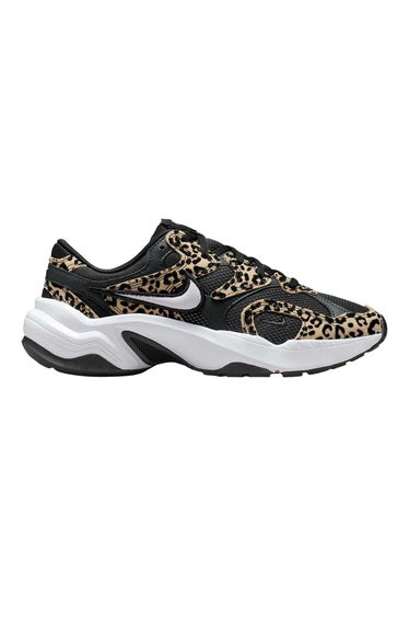 Nike Womens/Ladies Al8 Suede Chunky Sole Trainers - Black/Leopard