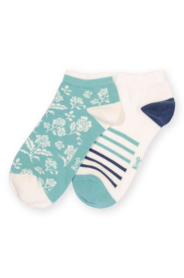 Ocean Bloom Trainer Socks