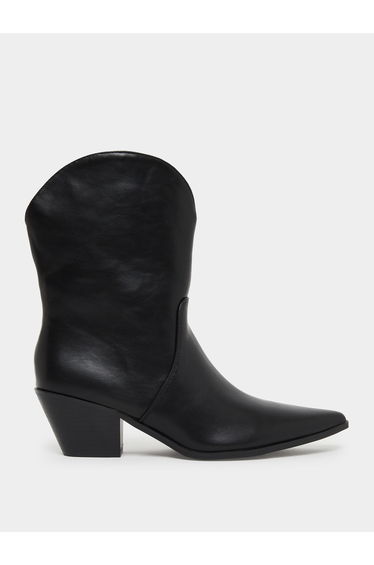 Black Western Ankle Boots