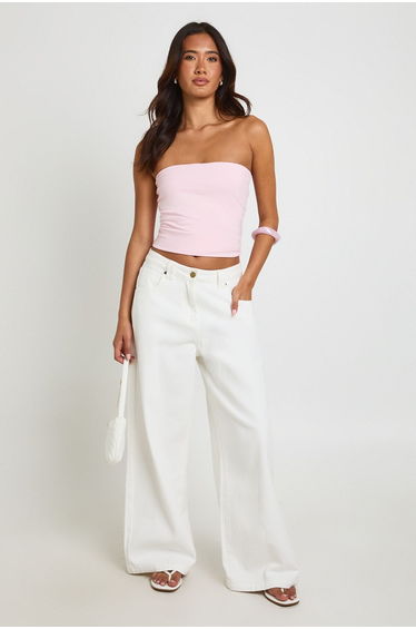 Bandeau Top - baby pink
