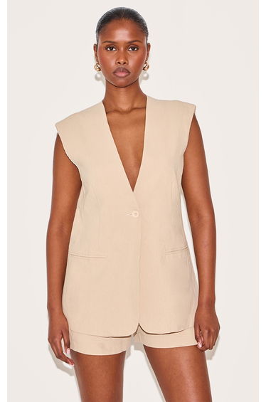 Sand Longline Waistcoat