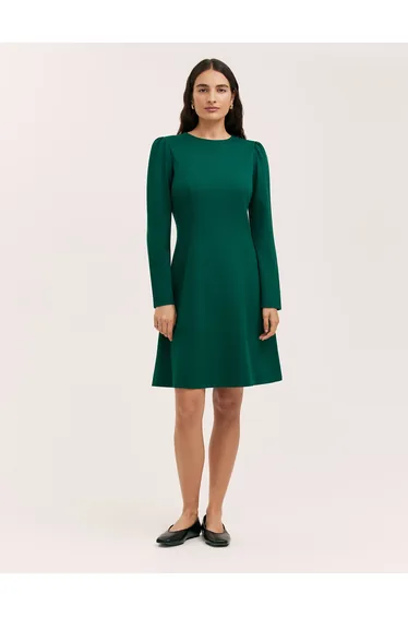Eva Ponte Jersey Dress