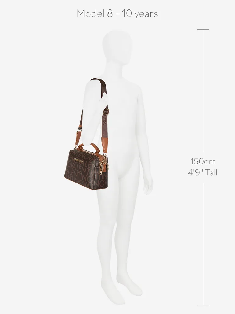 Regina Re Crossbody Bag in Brown (25cm) - 5