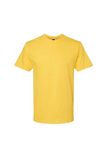Gildan Unisex Adult Softstyle Midweight T-Shirt - Daisy Yellow