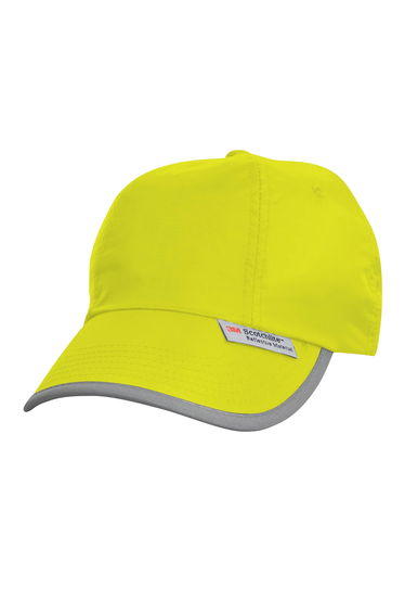 Result Unisex High-Vis Baseball Cap (3M) (Pack of 2) - Hi-Vis Yellow