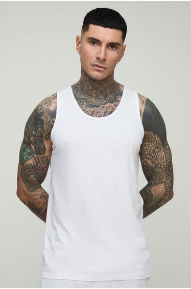 Tall 2 Pack Basic Regular Fit Vest