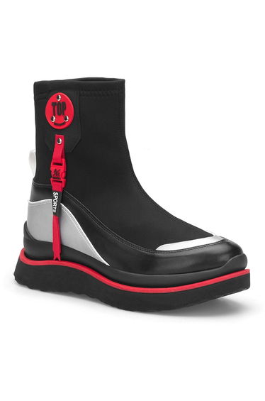 Ankle Boots - Black - Block
