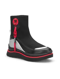 Ankle Boots - Black - Block