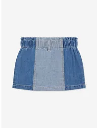 Guess Girls Strawberry Denim Skirt in Blue - 1