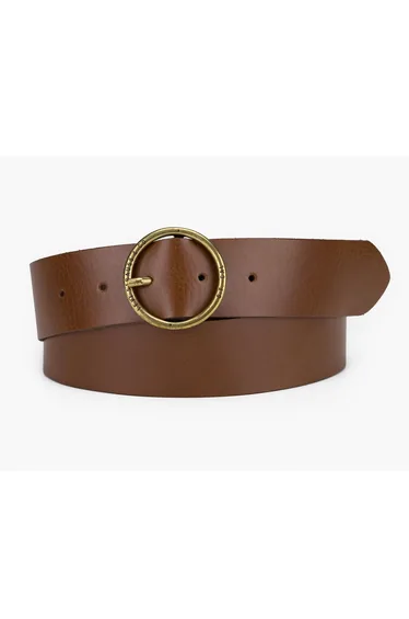 Circle Leather Belt