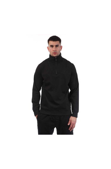 Lyle & Scott Mens Hybrid Sweatshirt - Black