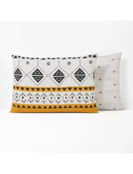 BAHIYA Printed Cotton Percale Pillowcase - 2