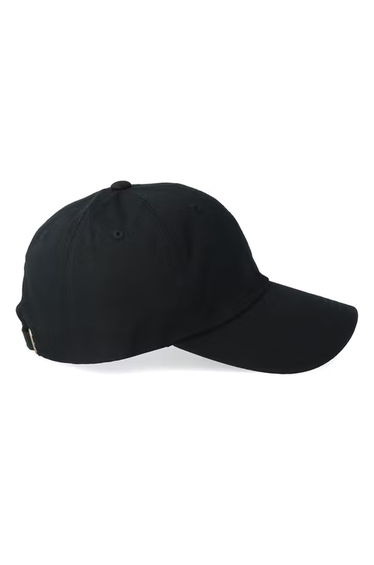 Yupoong Flexfit 6-panel Baseball Cap With Buckle - Black