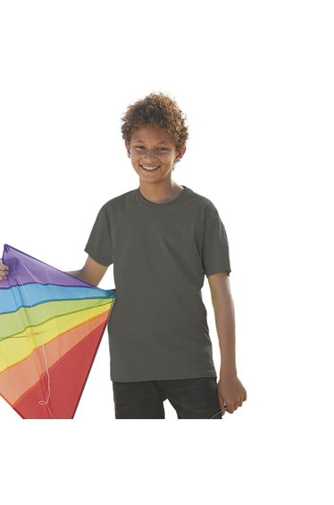Fruit Of The Loom Childrens/Kids Original Short Sleeve T-Shirt - Light Graphite