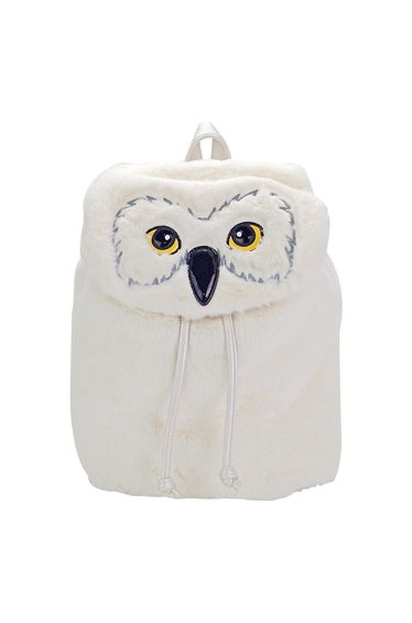 Danielle Nicole Harry Potter Hedwig Fluffy Backpack - White