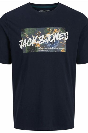 Logo Print T-Shirt with Crew Neck