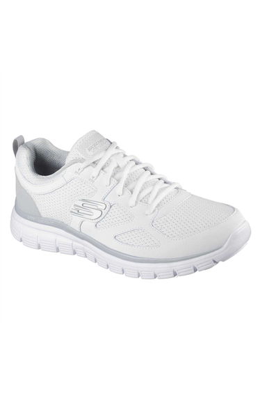 Skechers Mens Burns Agoura Trubuck Leather Trainers - White