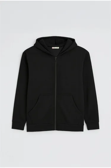 MIXRAY Women's Zip-front Hooded Hoodie