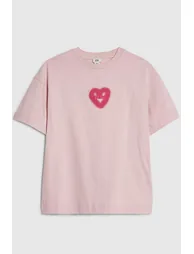 Girls Pink Graffiti T-shirt