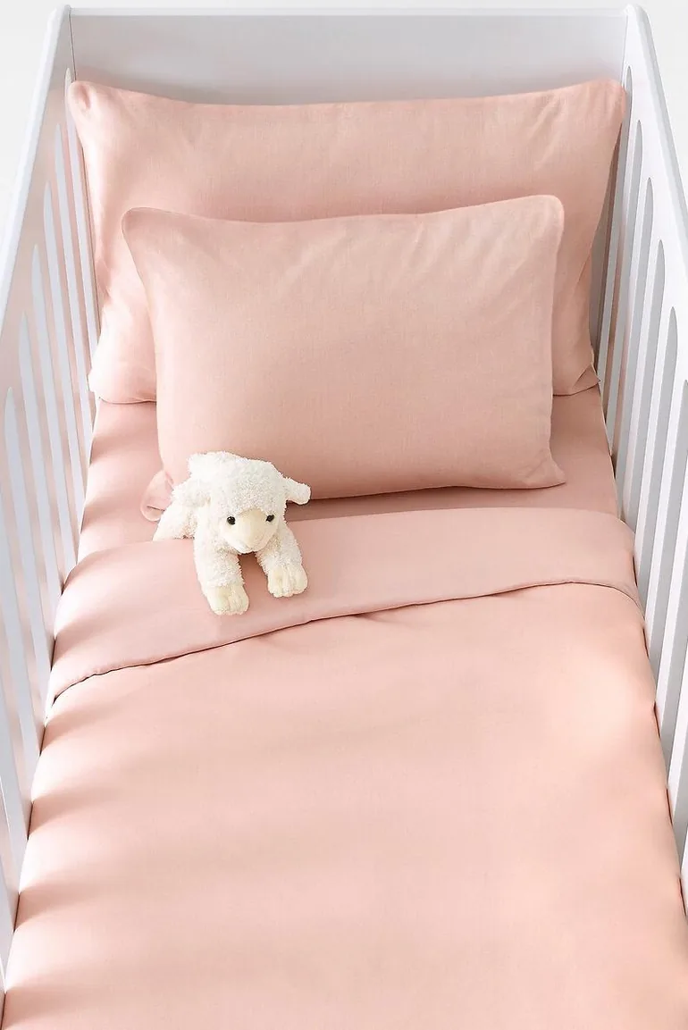 شرشف سرير أطفال قطن بحواف مطاطية