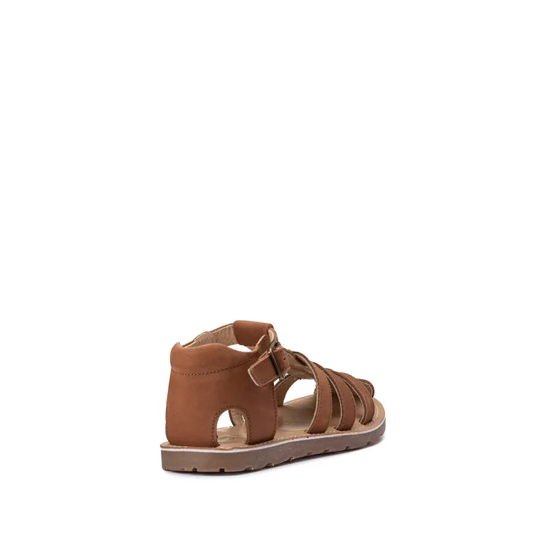 Kids Vegetable Tanned Leather Sandals - 2