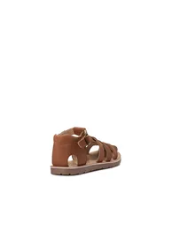 Kids Vegetable Tanned Leather Sandals - 2