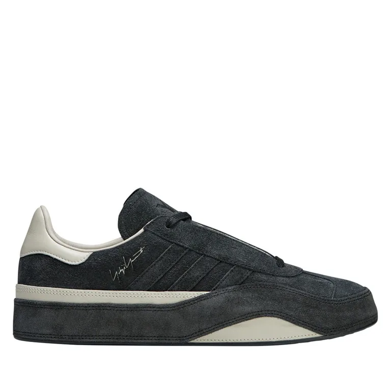 adidas gazelle silver green womens Y-3 Black Gazelle Sneakers main image 1