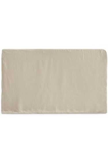 Abella Washed Linen Headboard Cover