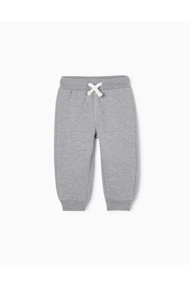 Cotton Joggers for Baby Boys, Grey