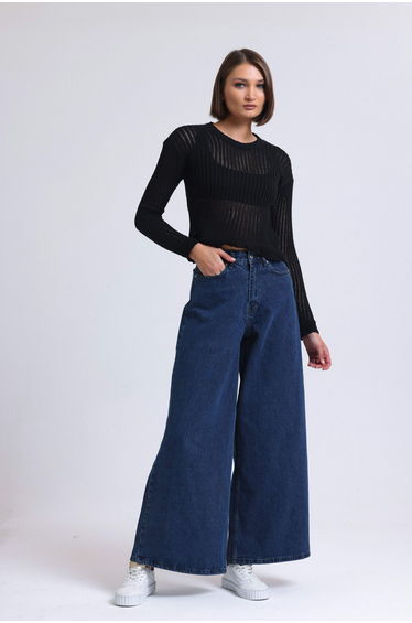 High Waist Wide Leg Jeans