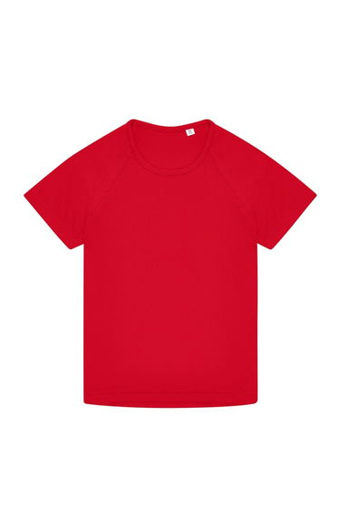 B&C Childrens/Kids #Active T-Shirt - Red
