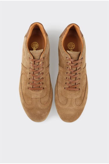 Tan Leather Women's Sports Shoes product thumbnail 4