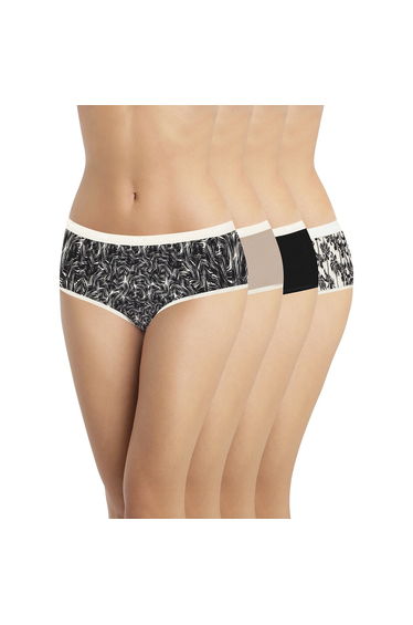 Pack of 4 Pocket Cotton Knickers