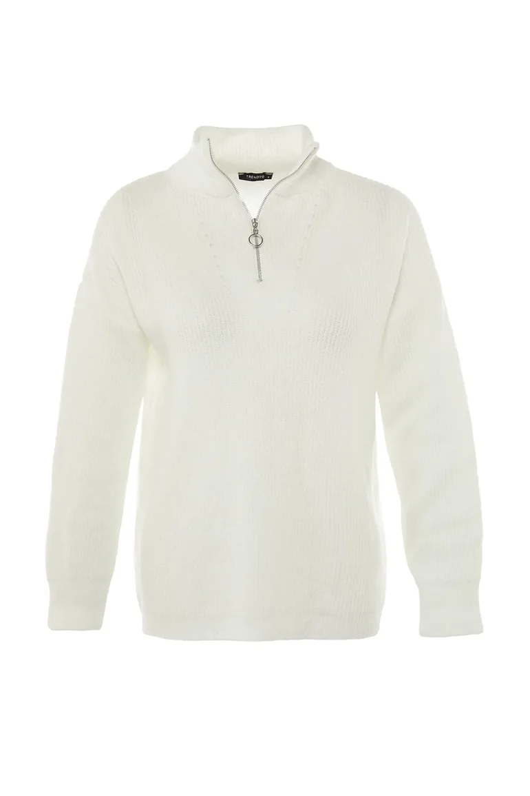 Sweater - Ecru - Regular fit - 7