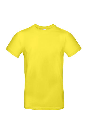 B&C Collection Mens T-Shirt - Solar Yellow