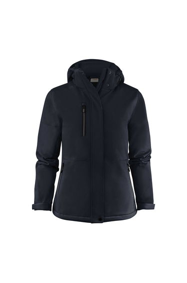 Printer Womens/Ladies Overlanding Soft Shell Jacket - Black