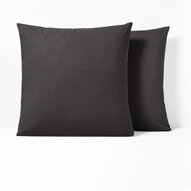 غطاء وسادة قطن سادة - 1