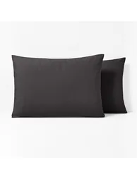 غطاء وسادة قطن سادة - 5