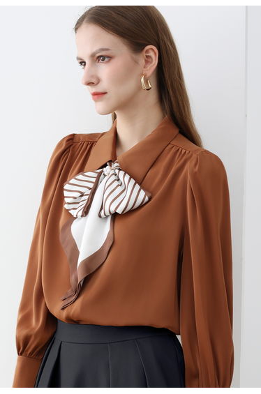 Elegant Pearl Scarf Buckle