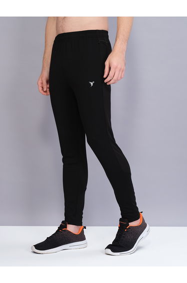 Solid Elasticated Waistband Track Pants
