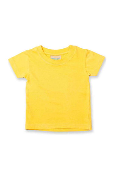 Larkwood Baby Plain T-Shirt - Sunflower