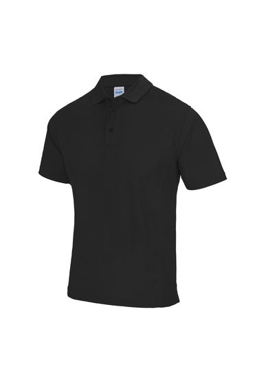 Awdis Mens SuperCool Performance Polo Shirt - Jet Black