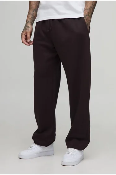 Tall Basic Oversized Jogger - chocolate