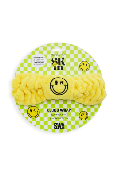 Revolution x S.W.Smiley Cloud Wrap Fluffy Skincare Headband