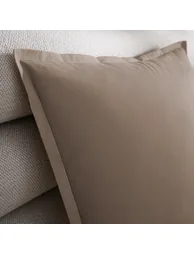 غطاء وسادة ايه ام. بي ام باللون البني - 3