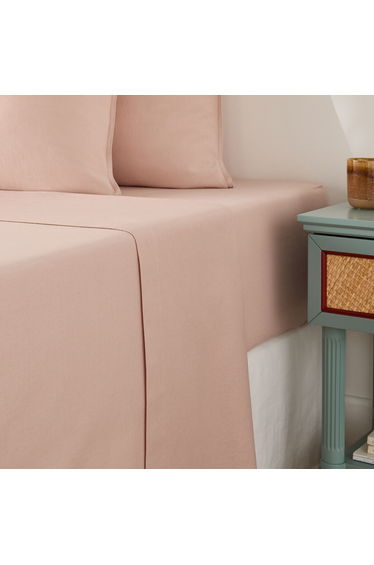 Clara 100% Cotton Flannel Flat Sheet