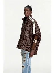 Edel Leopard Leather Jacket - 2