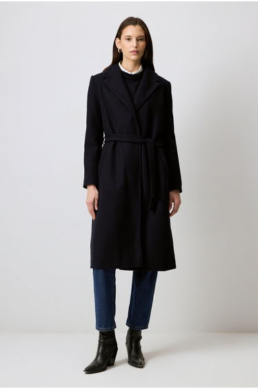 BELT DETAIL CACHET COAT